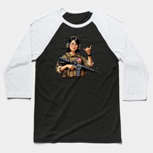 Tactical Girl Baseball T-Shirt